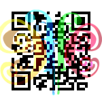 QR Code to download the #butterflyEffect android app for Twitter